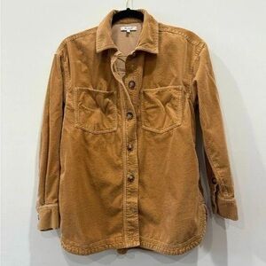 Madewell Tan Corduroy Jacket